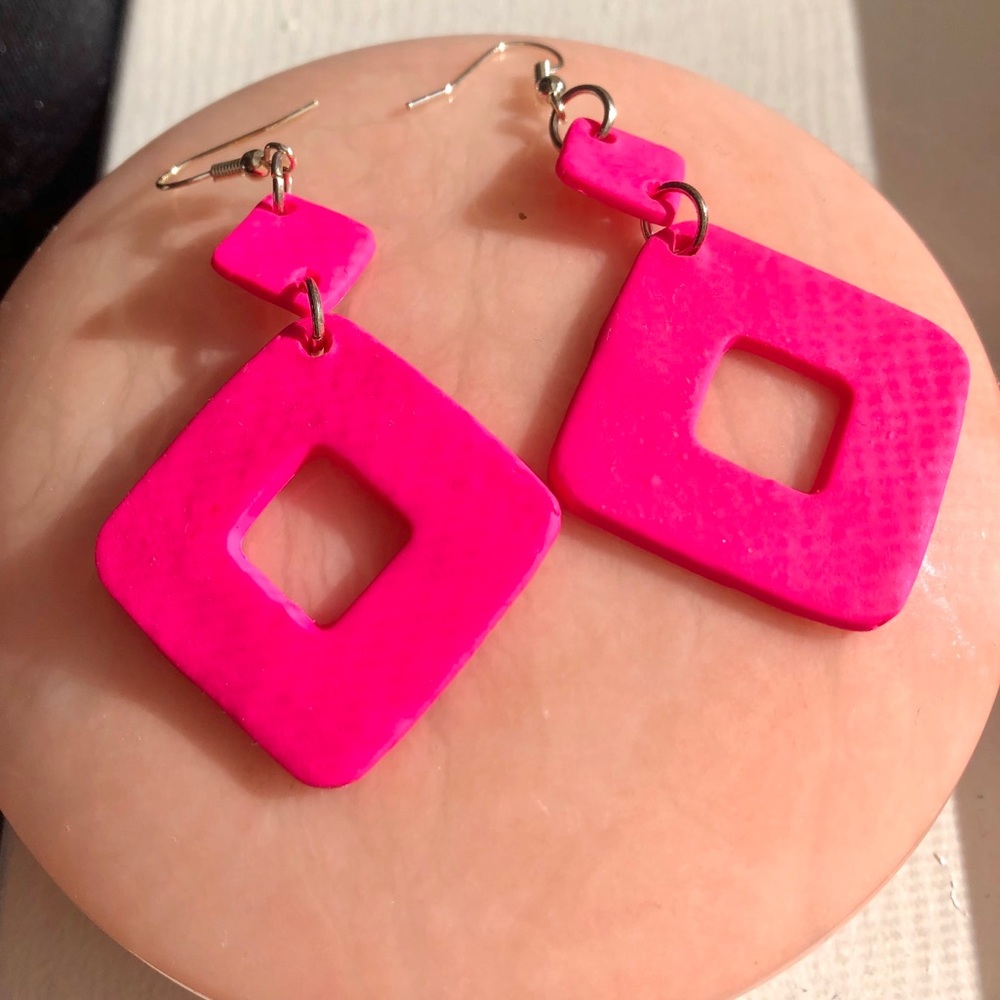 Clay earrings